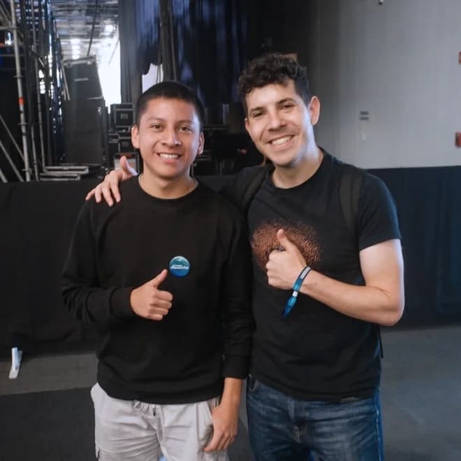 Christian Serrano at Talent Land 2025