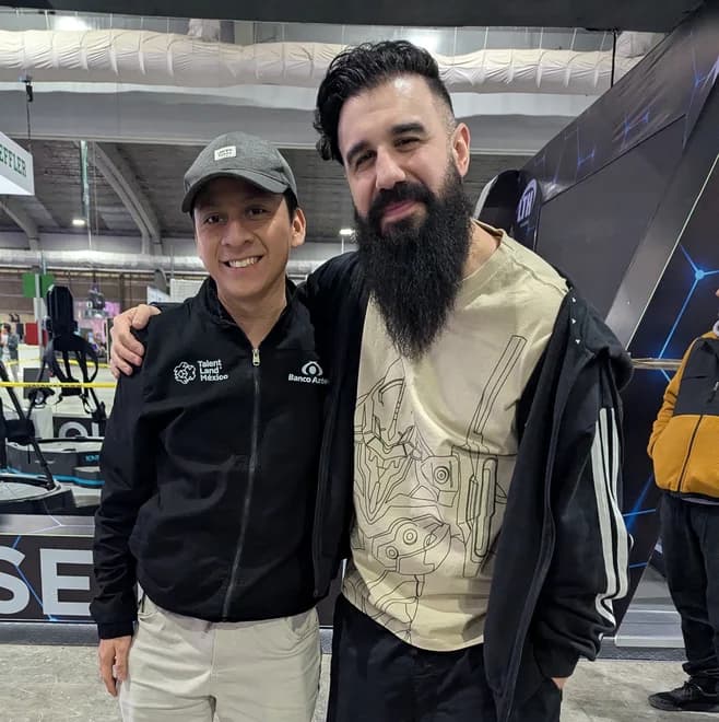 Christian Serrano at Talent Land 2026